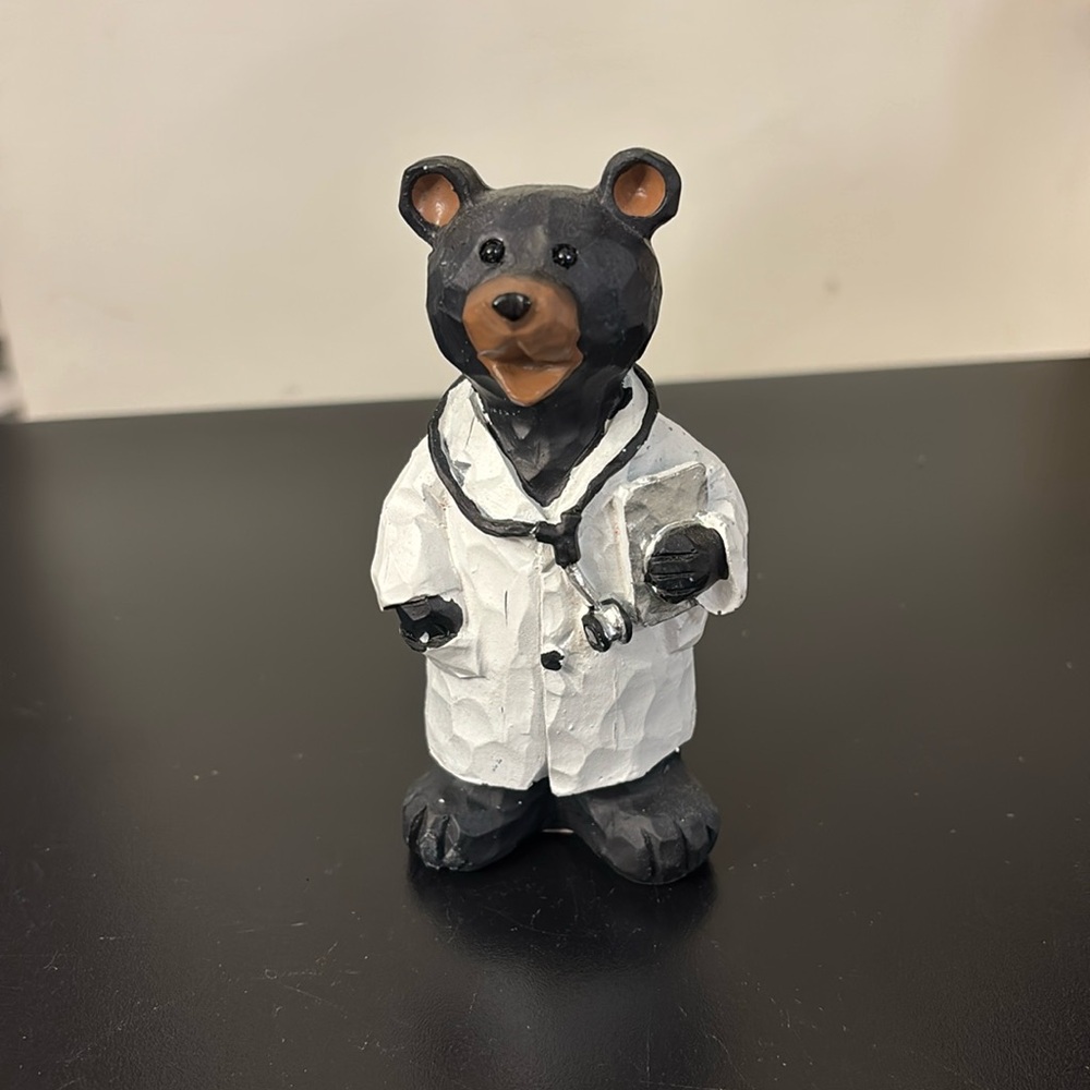 Bear Doctor Figurine